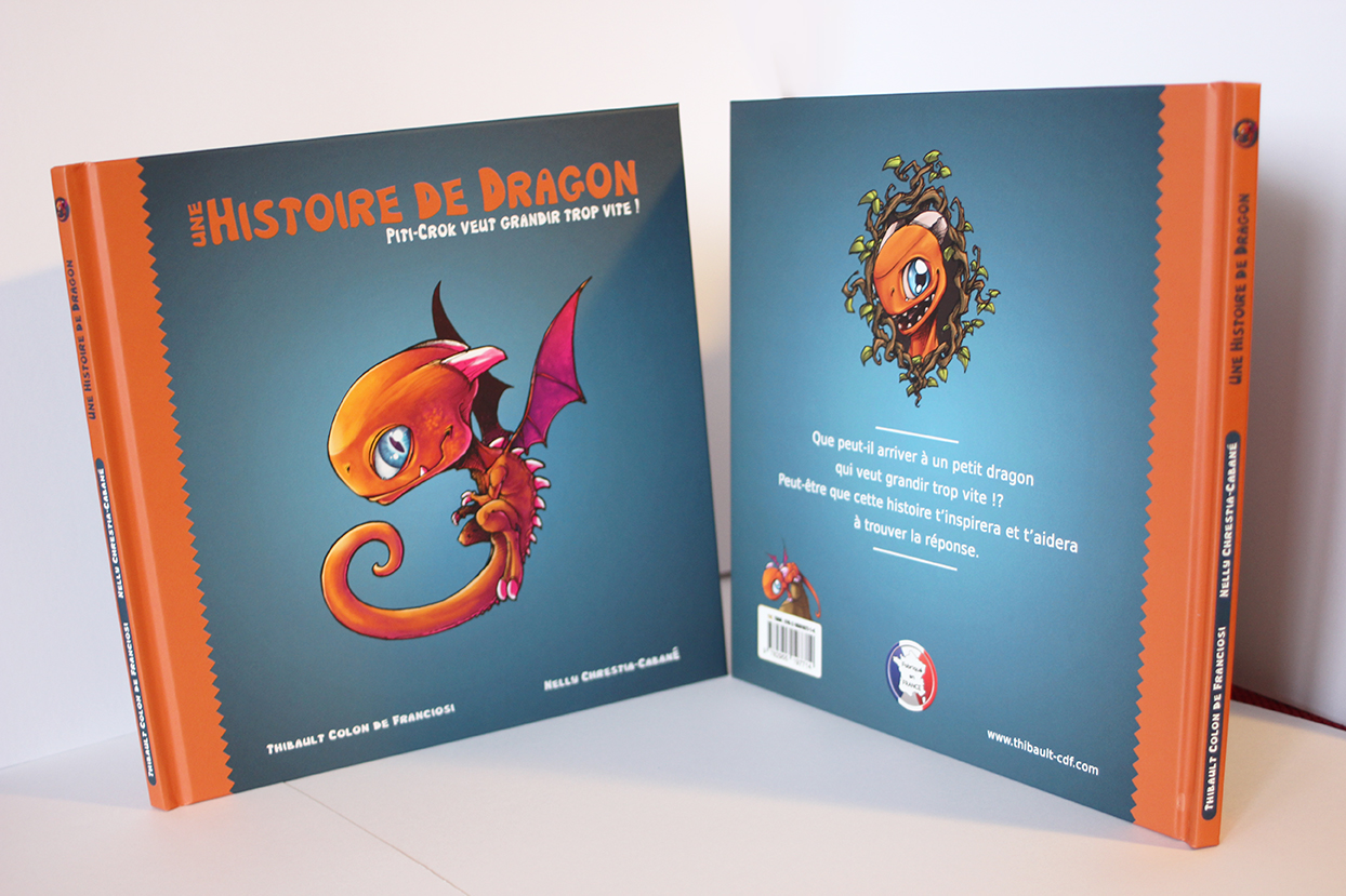 Une Histoire de dragon : Piti-Crok veut grandir trop vite ! livre pour enfants