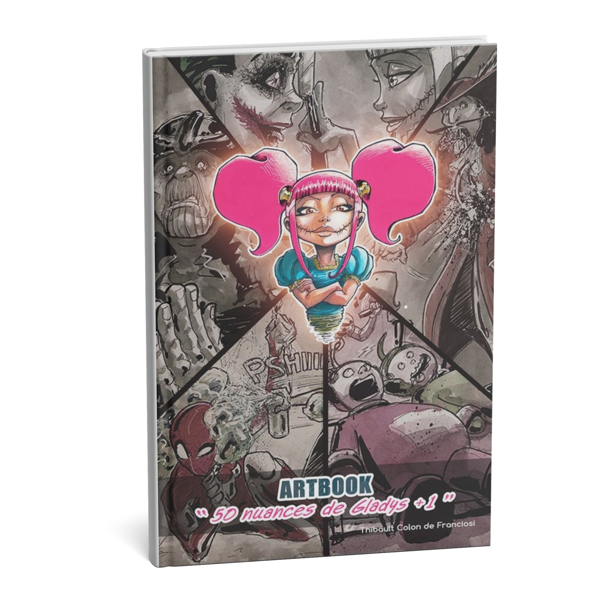 Artbook 50 Nuances de Gladys par Thibault Colon de Franciosi