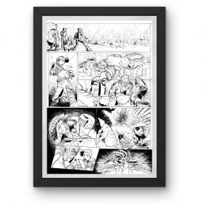 Planche originale BD Nightmare – n°01