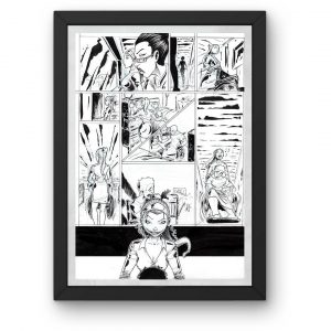 Planche originale BD Nightmare – n°02