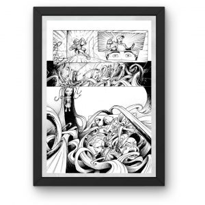 Planche originale BD Nightmare – n°10