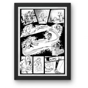 Planche originale BD Nightmare – n°35