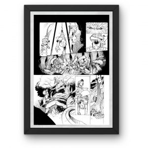 Planche originale BD Nightmare – n°08