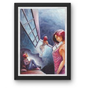 Aquarelle A3 originale spirit