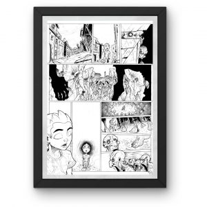 Planche originale BD Nightmare – n°07