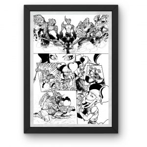 Planche originale BD Nightmare – n°25