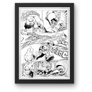 Planche originale BD Nightmare – n°19