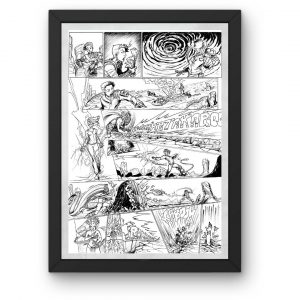 Planche originale BD Nightmare – n°18