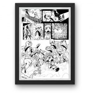 Planche originale BD Nightmare – n°14