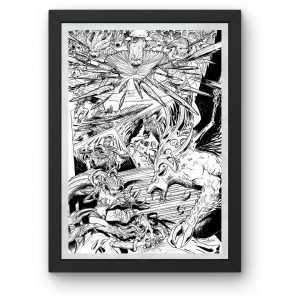 Planche originale BD Nightmare – n°11