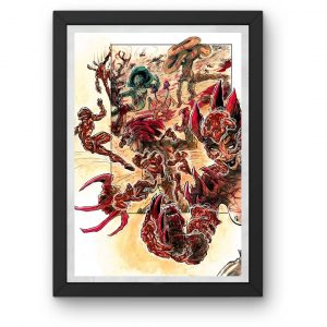 Aquarelle A4 originale Aeris friend's