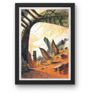 Aquarelle A4 originale landscape