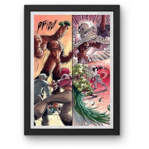 Aquarelle A4 originale  lyco bao