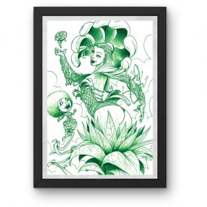 Illustration originale au stylo bille n°15