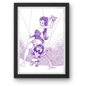 Illustration originale au stylo bille n°11