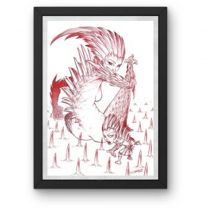 Illustration originale au stylo bille n°10