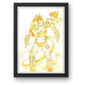 Illustration originale au stylo bille n°06