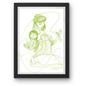 Bic pinup Vert pomme A5