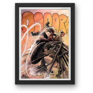 Aquarelle originale Diego crazy2