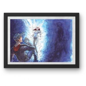 Aquarelle originale Eve théo