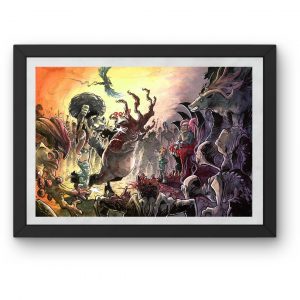 Aquarelle originale Juge