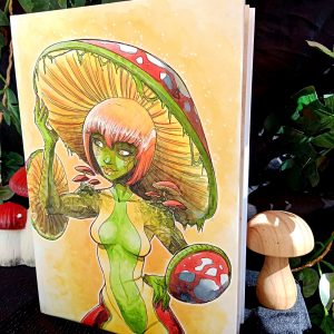 Livre Champinup couverture personnalisée en édition limitée par Thibault Colon de Franciosi